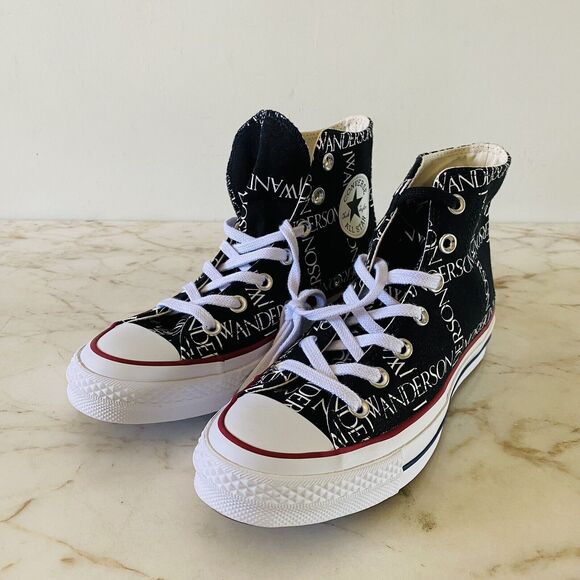 CONVERSE x JW ANDERSON Black White Chuck 70 High Top Americana - US 7 #160807C - Picture 1 of 8